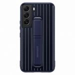 EF-RS901C Protective Standing Cover f&uuml;r Galaxy S22, Blau Handyh&uuml;lle