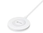 Ladestation Wireless Charging Pad Basic 10W Qi-zertifiziert, wei&szlig;