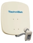 DigiDish 45 beige Satellitensch&uuml;ssel 45 cm mit Twin LNB