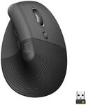 Lift - rechtsh&auml;ndige vertikale ergonomische Maus, Grafit