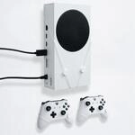 Wall Mount Bundle XBOX Series S Wandhalterung, XSS + 2x Controller, Wei&szlig;