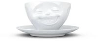 Kaffeetasse 200ml - Lachend wei&szlig; Tasse