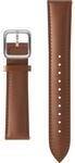 Leather Wristband 18mm Braun Armband
