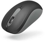 "Optische Funkmaus ""AMW-200"", 3 Tasten, Anthrazit/Schwarz (00134960)"
