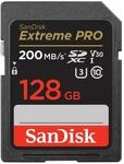 SDXC Extreme PRO 128GB (R200MB/s) + 2 Jahre RescuePRO Deluxe (121596) Speicherkarte