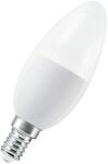 Smarte LED-Lampe WiFi, Kerze, 5W ersetzt 40W, E14, Warmwei&szlig;, matt (00217488)
