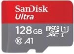 Ultra 128GB Mobile + SD Adapter 140MB/s A1 Class 10 UHS-I (00215422) micro SDXC