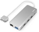 "USB-C-Hub, ""Connect2Mac"", Multiport f&uuml;r Apple MacBook Air & Pro, 12 Ports