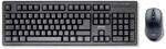 Kabelgebundenes Tastatur-Maus-Set, schwarz UMC-200