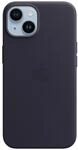 iPhone 14 Leder Case mit MagSafe - Tinte Handyh&uuml;lle