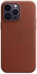 iPhone 14 Pro Max Leder Case mit MagSafe - Umber Handyh&uuml;lle