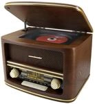 NR961 Eiche rustikal DAB+ Radio mit CD Player
