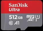 Ultra 512GB Mobile + SD Adapter 150MB/s A1 Class 10 UHS-I (00215424) micro SDXC