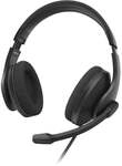 "PC-Office-Headset ""HS-USB300 V2"", Stereo, Schwarz (00139935)"