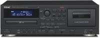 AD-850-SE CD- & Kassettenspieler mit USB, Schwarz
