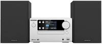 M-725DAB-S frosted aluminium Stereoanlage
