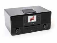 DAB+ Internetradio mit CD-Player AURORA Smartradio Hochglanz-schwarz