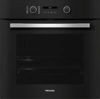 H 2766 BP Obsidianschwarz Einbaubackofen