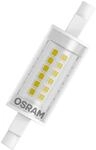 "LED-Lampe ""SLIM LINE"", Kolben, 78mm, 7W, R7S, Warmwei&szlig;, klar (00215123)"