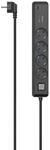 Steckdosenleiste, 4-fach, USB-C/A 65W, PD, Schalter, 1,4 m, Schwarz/Grau (00223189)