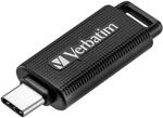 USB-Stick Store 'n' Go (49459), USB-C, 128 GB, Schwarz/Grau