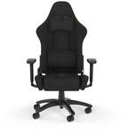 TC100 Relaxed Gaming-Stuhl, Stoff, Schwarz