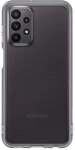 A23 5G Soft Clear Cover schwarz Handyh&uuml;lle