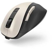 "Optische 6-Tasten-Funkmaus ""MW-500 Recharge"", Akku, ergonomisch, Cremewei&szlig;