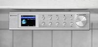 IR1500 Silber Internet/DAB+ K&uuml;chenunterbauradio mit Bluetooth&reg;