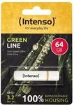 64 GB, Green Line, Beige/Braun (3540490) USB-Stick