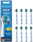 Pro Precision Clean, 8 St&uuml;ck Aufsteckb&uuml;rsten