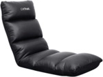 GXT718 Rayzee (25071), Klappbarer Gaming-Floor-Stuhl, Schwarz
