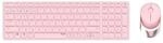 "Kabelloses Multi-Mode-Deskset ""9750M"", Pink, QWERTZ (00215376)"
