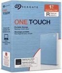 Seagate 46325123, Seagate One Touch mit Kennwort, 1 TB, 2,5 Zoll HDD, Blau