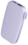 Powerbank 6000mAh mit USB-C, Fast Charge, Dreamy Lilac (00215325)