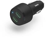 Auto-Schnellladeger&auml;t, 2x USB-C, PD, 45 W, Schwarz (00201632)