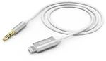 Aux-Kabel Lightning &ndash; 3,5-mm-Klinke, Nylon, 1,0 m, Wei&szlig; (00201522)