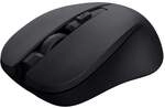 Mydo Wireless Funkmaus, leise, Schwarz