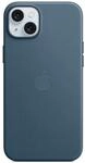 iPhone 15 Plus Feingewebe Case mit MagSafe - Pazifikblau