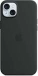iPhone 15 Plus Silikon Case mit MagSafe - Schwarz