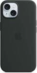 iPhone 15 Silikon Case mit MagSafe - Schwarz
