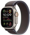 Watch Ultra 2 GPS + Cellular, 49 mm Titan&shy;geh&auml;use, Trail Loop Blau/Schwarz - M/L