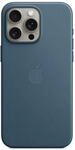 iPhone 15 Pro Max Feingewebe Case mit MagSafe - Pazifikblau