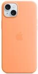 iPhone 15 Plus Silikon Case mit MagSafe - Sorbet Orange