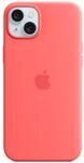 iPhone 15 Plus Silikon Case mit MagSafe - Guave