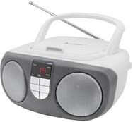 SCD1400SW Wei&szlig; Radiorekorder mit CD-Spieler