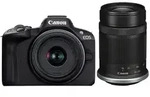 Canon EOS R50 schwarz + RF-S 18-45mm + RF-S 55-210mm IS STM