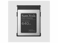 SanDisk Pro Cinema CFexpress Card Type B 640GB