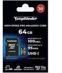 Voigtl&auml;nder 64GB microSDXC Prof. High-Speed UHS-I