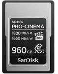 SanDisk 122839, SanDisk Pro Cinema CFexpress Card Type A 960GB